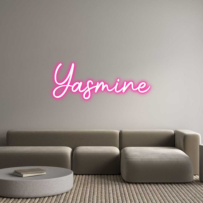 Custom Neon: Yasmine - VINTAGE SIGN