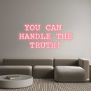 Custom Neon: YOU CAN HAN... - VINTAGE SIGN