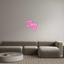 Custom Neon: Zoey - VINTAGE SIGN