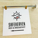 Custom Stainless Steel Hanging Sign - VINTAGE SIGN