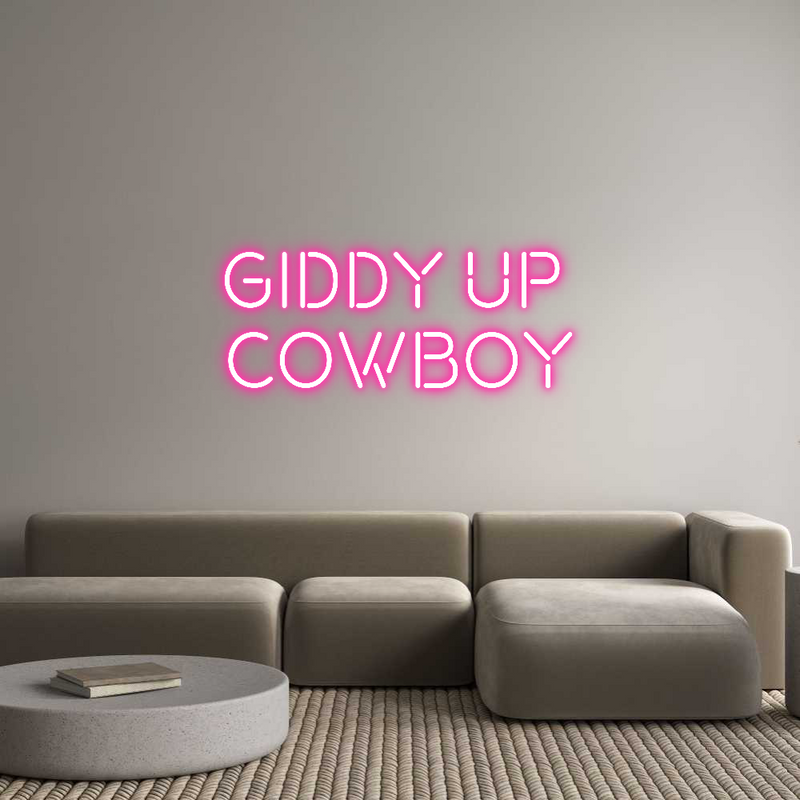 Custom Neon: Giddy Up 
Co...