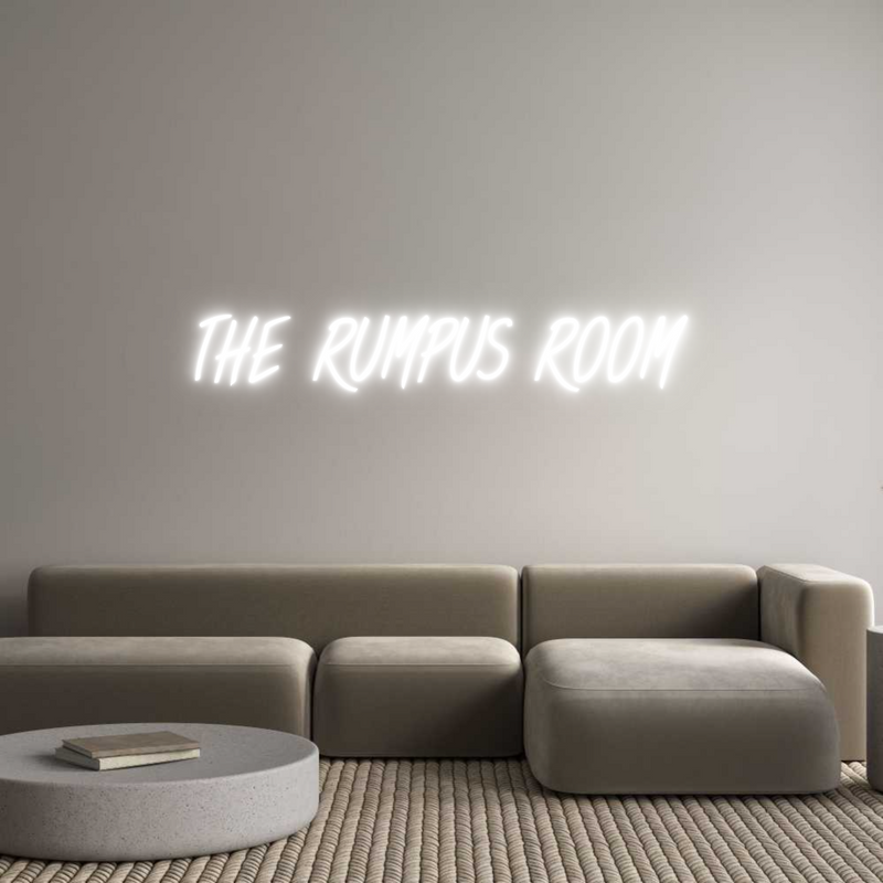 Custom Neon: The Rumpus Room