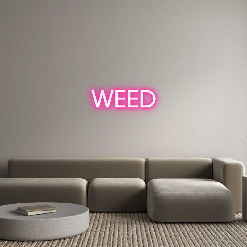 Custom Neon: WEED