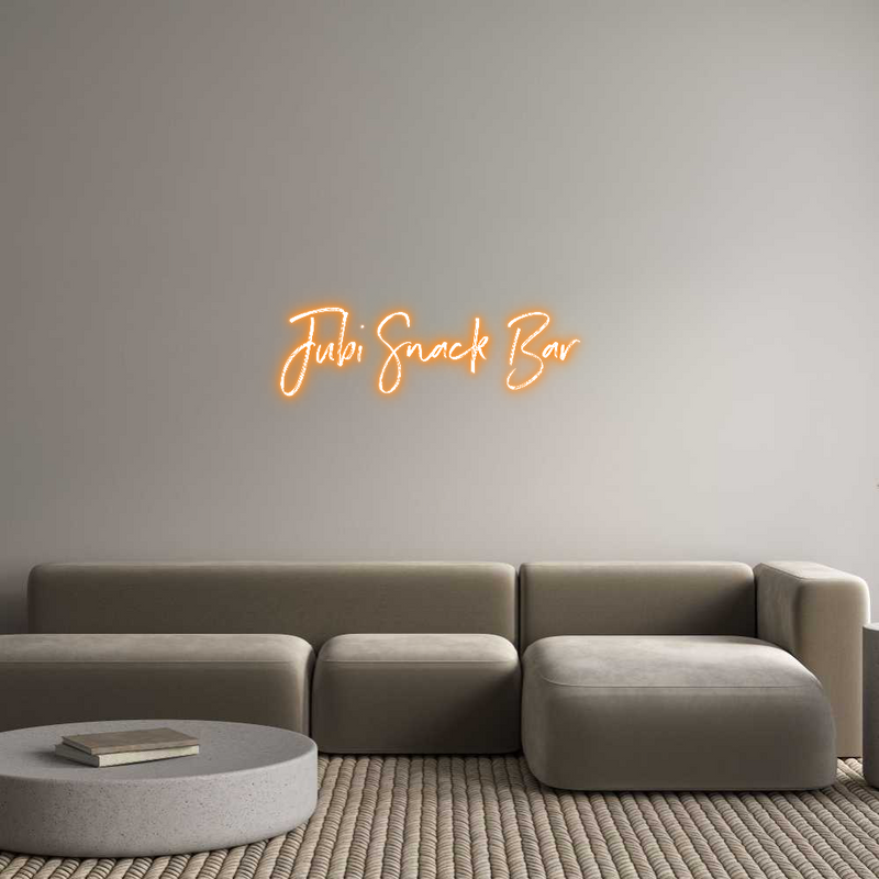 Custom Neon: Jubi Snack Bar