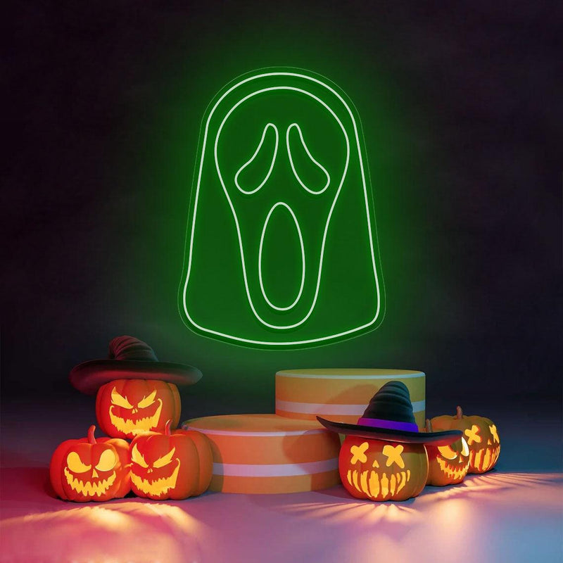 Ghost Neon Signs,Halloween Neon Light,Halloween Neon Sign,Halloween Decoration - VINTAGE SIGN