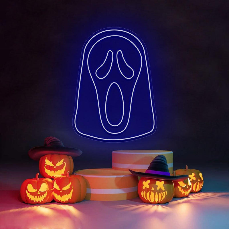 Ghost Neon Signs,Halloween Neon Light,Halloween Neon Sign,Halloween Decoration - VINTAGE SIGN