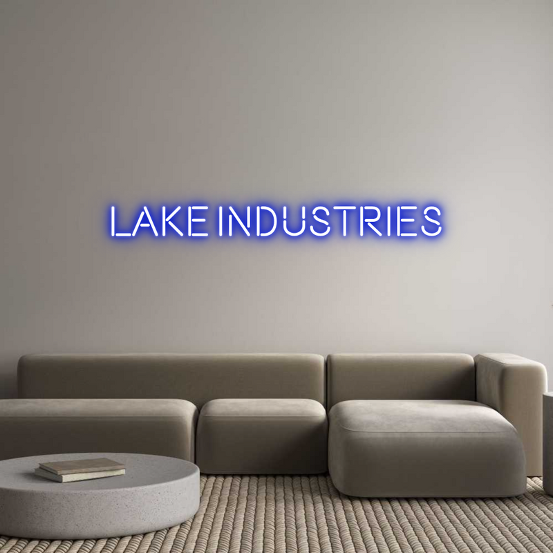 Custom Neon: LAKE INDUSTRIES