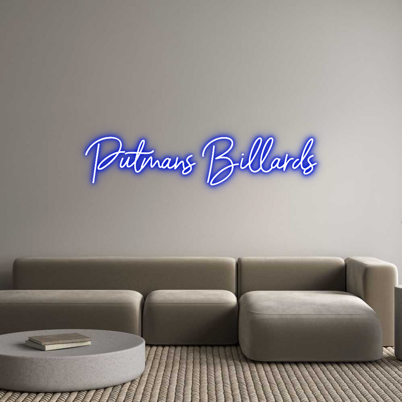 Custom Neon: Putmans Billa...