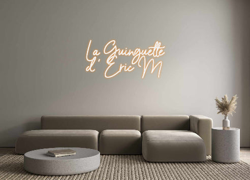 Custom Neon: La Guinguette...