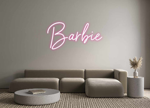 Custom Neon: Barbie