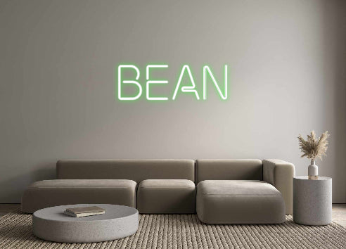 Custom Neon:  Bean