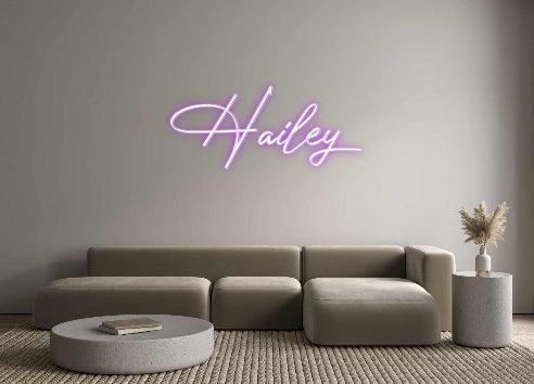 Custom Neon: Hailey