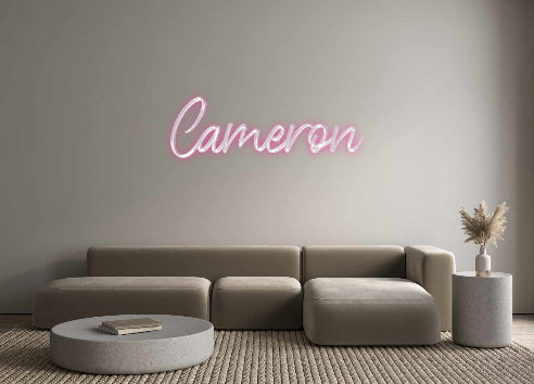 Custom Neon: Cameron