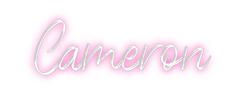 Custom Neon: Cameron