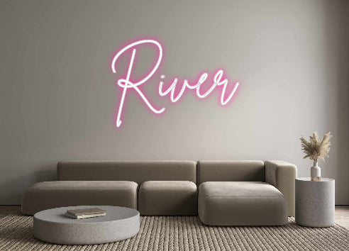 Custom Neon: River