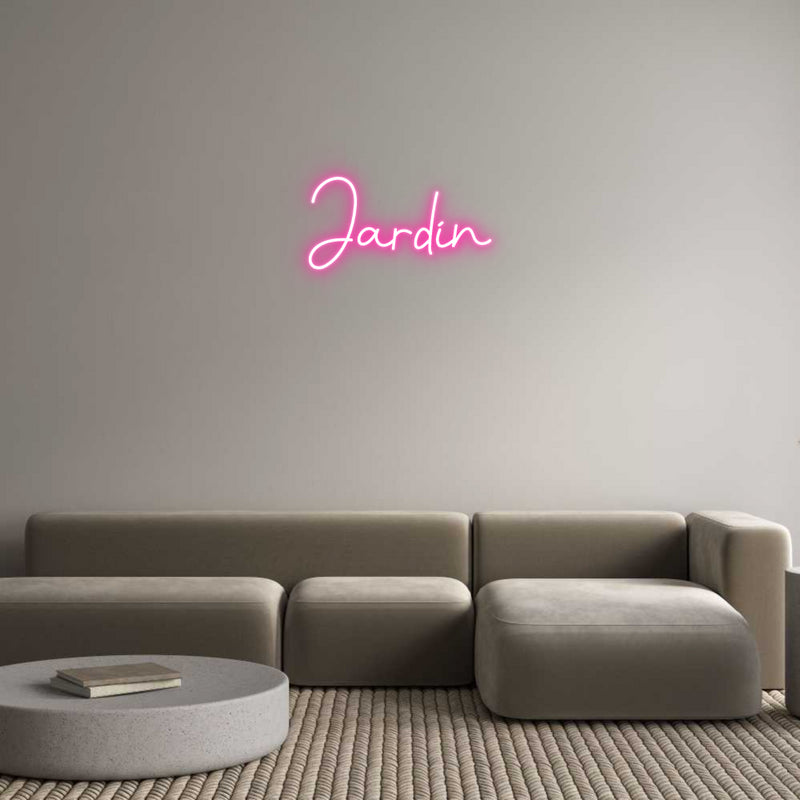 Custom Neon: Jardin