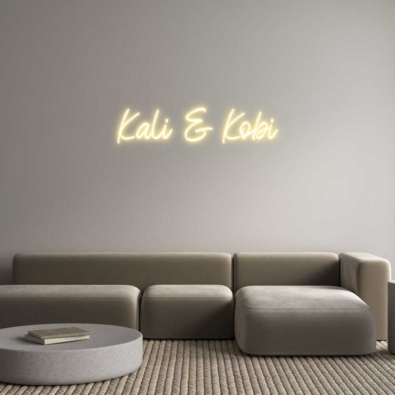 Custom Neon: Kali & Kobi