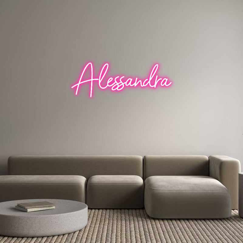 Custom Neon: Alessandra