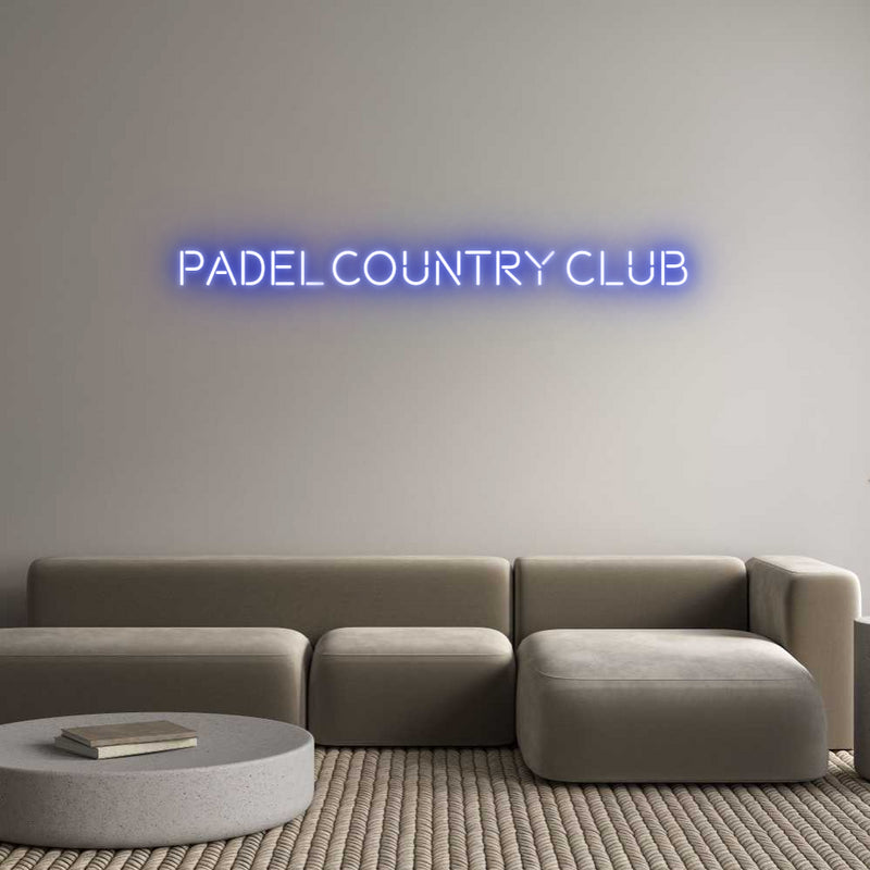 Custom Neon: PADEL COUNTRY...