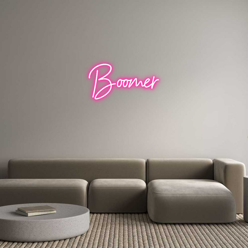 Custom Neon: Boomer