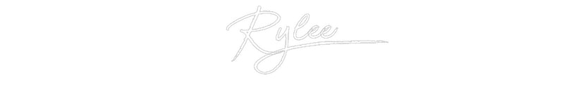 Custom Neon: Rylee