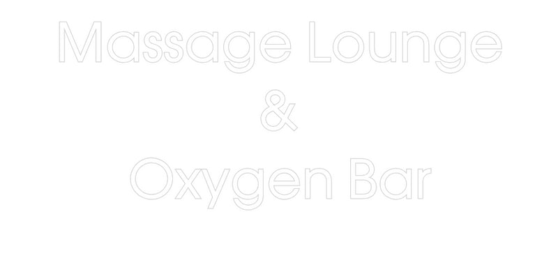 Custom Neon: Massage Loung...