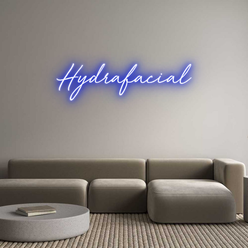 Custom Neon: Hydrafacial