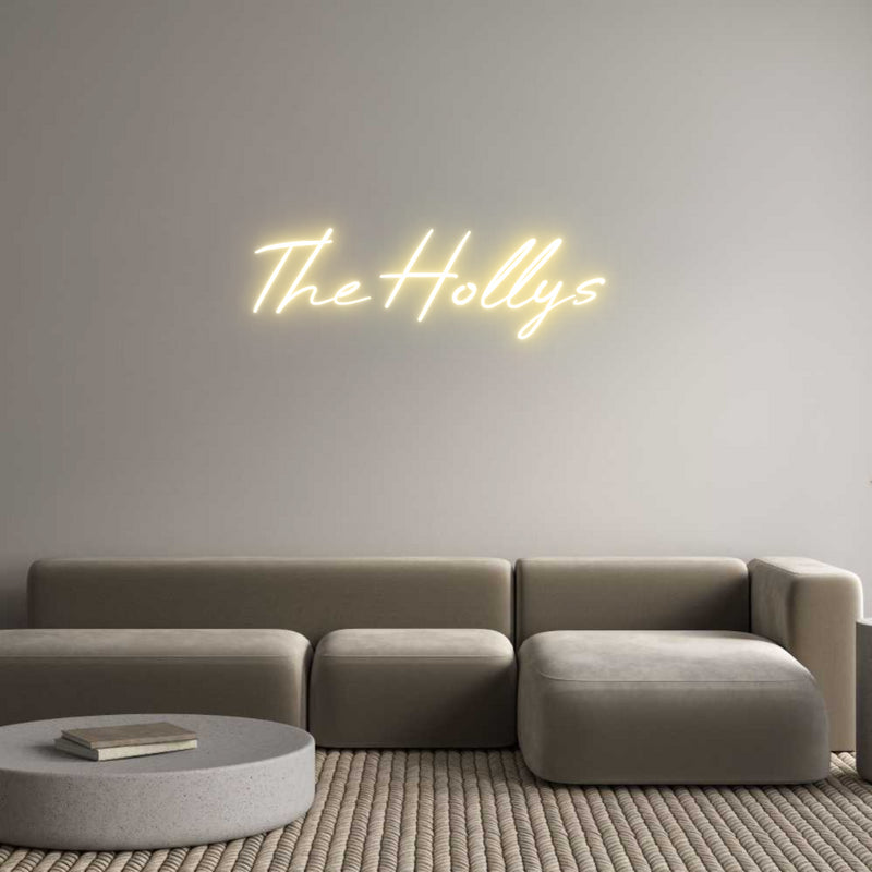 Custom Neon: The Hollys