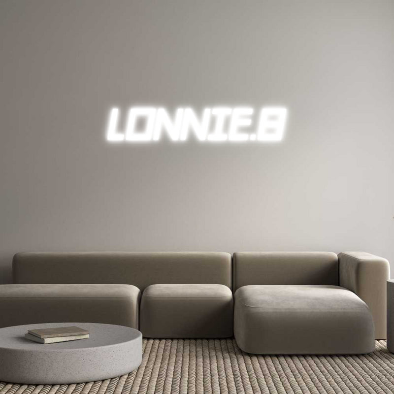 Custom Neon: LONNIE.B