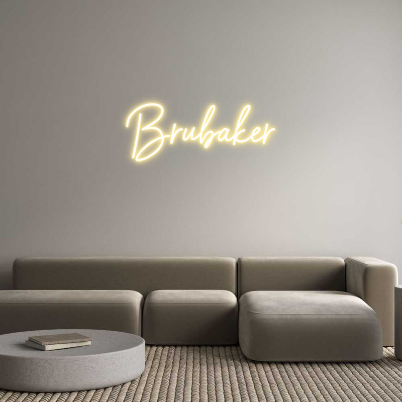 Custom Neon: Brubaker