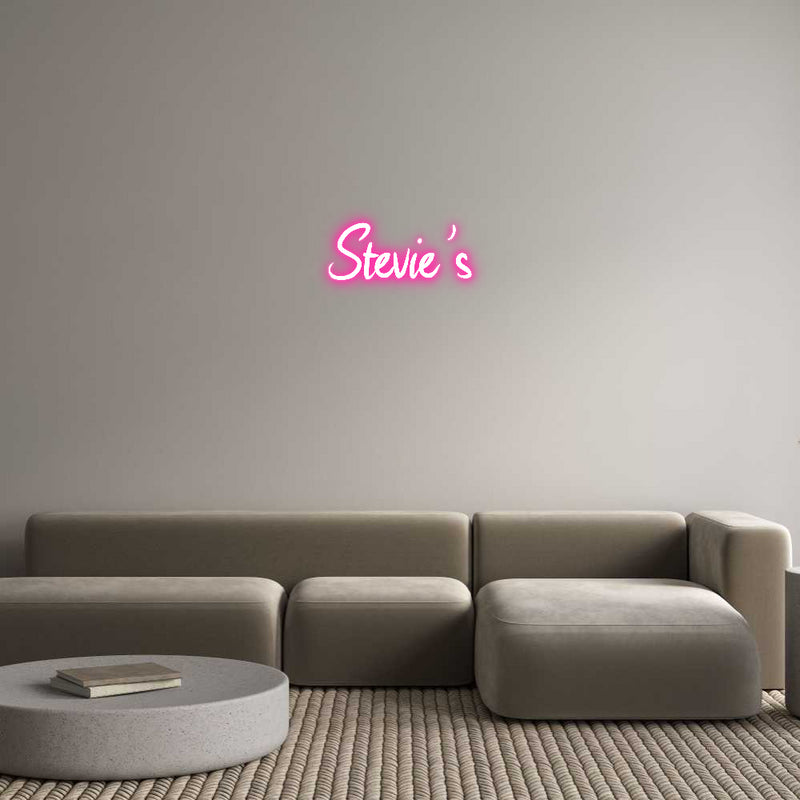 Custom Neon: Stevie’s