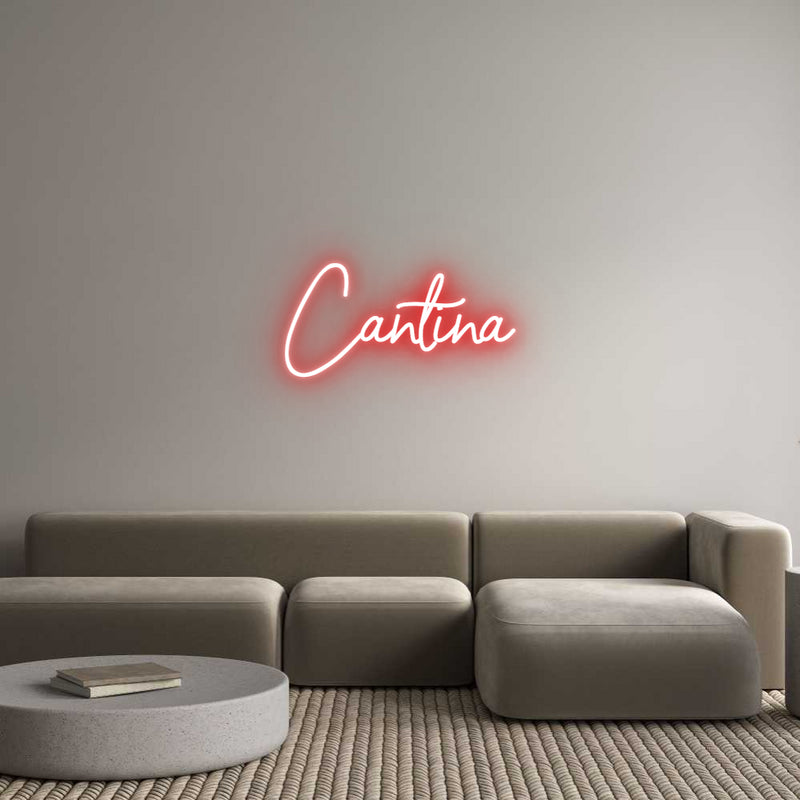 Custom Neon: Cantina