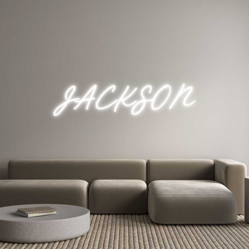 Custom Neon: JACKSON