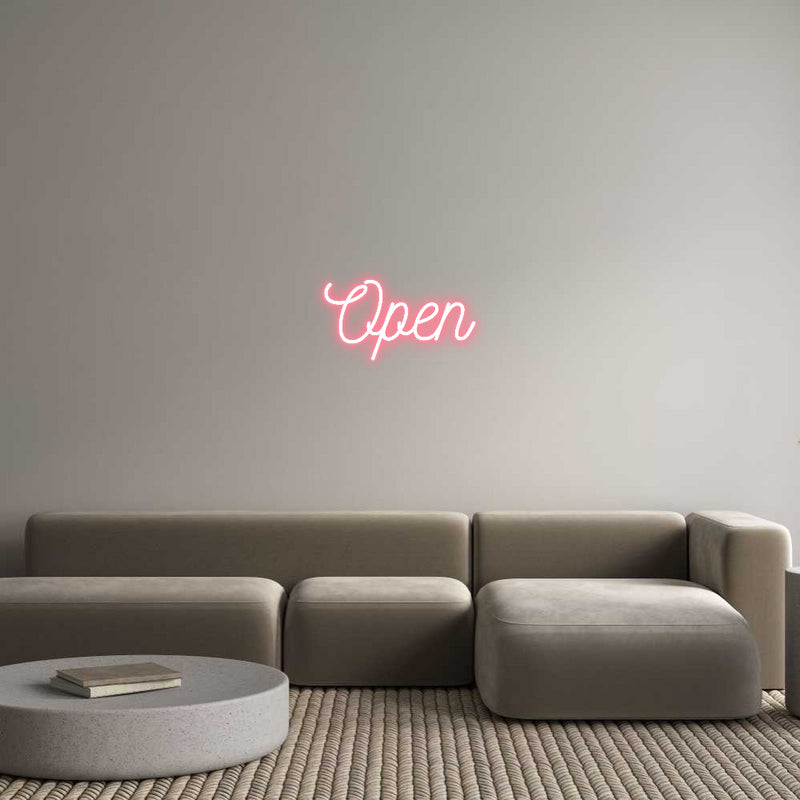 Custom Neon: Open