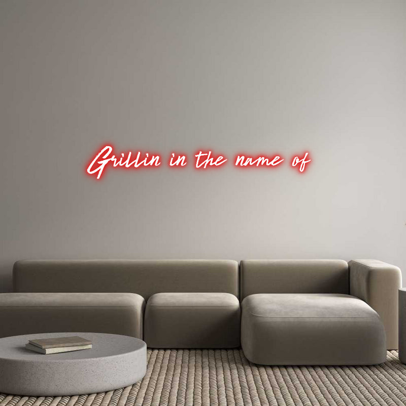 Custom Neon: Grillin in th...