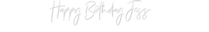 Custom Neon: Happy Birthda...