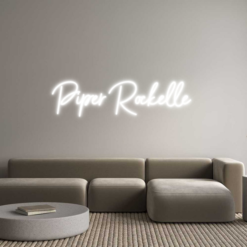 Custom Neon: Piper Rockelle