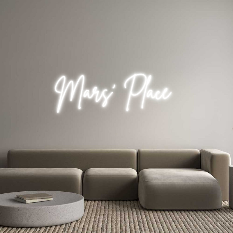 Custom Neon: Mars’ Place