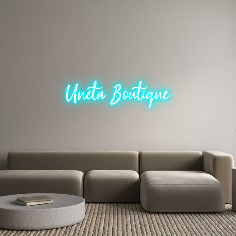 Custom Neon: Uneta Boutique