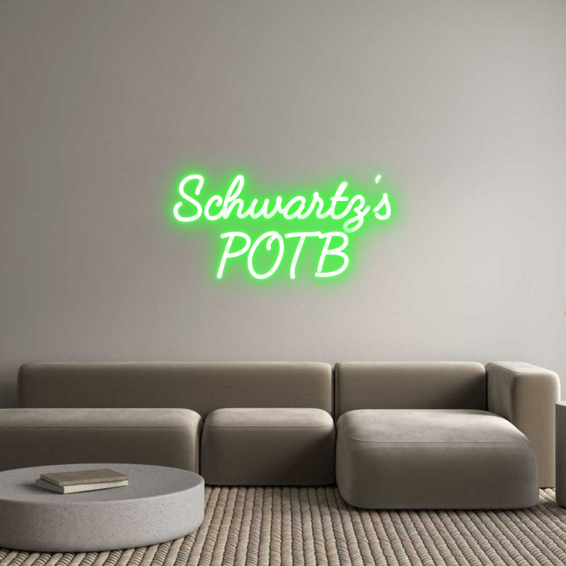 Custom Neon: Schwartz's
P...