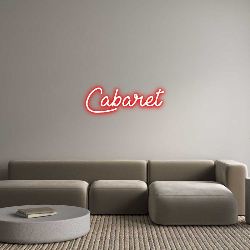 Custom Neon: Cabaret