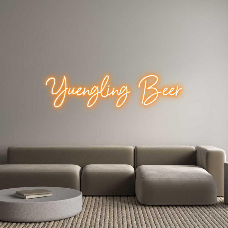 Custom Neon: Yuengling Beer