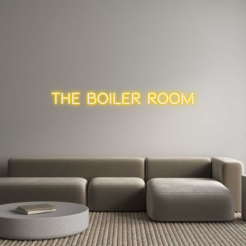 Custom Neon: The Boiler Room