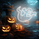 Halloween Ghost Neon Sign, Custom Halloween Neon Sign, Led Neon Light Sign, Party Event Front Door Yard Decor,Home Room Wall Decoration - VINTAGE SIGN