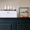 Commercial Acrylic Pastry Display Case | Metal Framed Countertop Bakery Cabinet for Coffee Shop