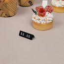 Magnetic Countertop Price Label Stand – Reusable Menu Tag Holder for Cafés & Retail