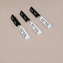 Magnetic Countertop Price Label Stand – Reusable Menu Tag Holder for Cafés & Retail
