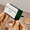Mini Acrylic Price Tag Holders for Bakery Display with Blank Cards