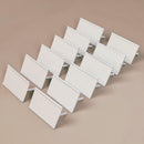 Mini Acrylic Price Tag Holders for Bakery Display with Blank Cards