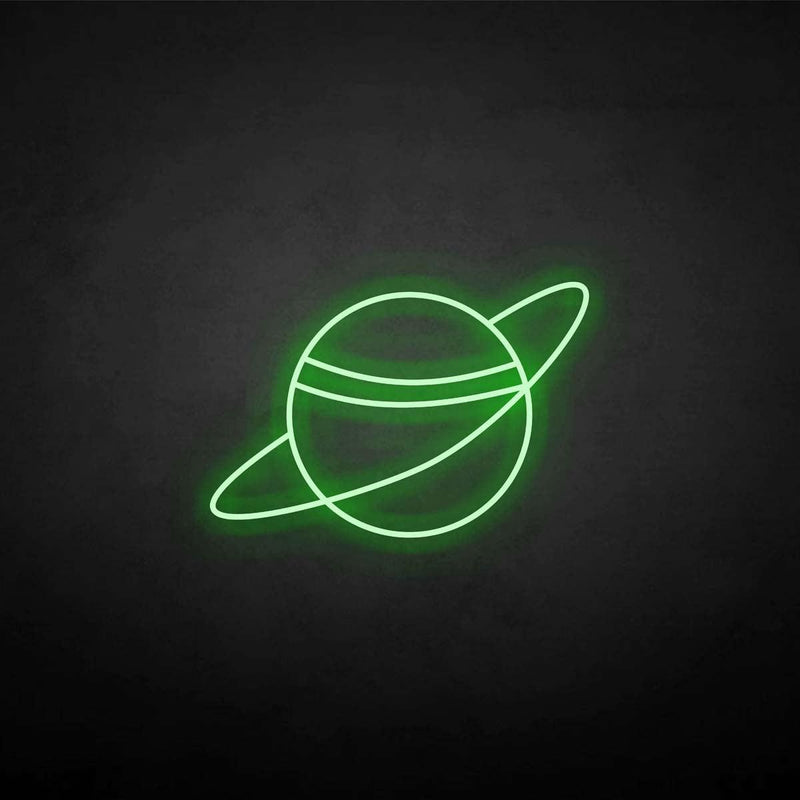 neonreclame 'planeet'
